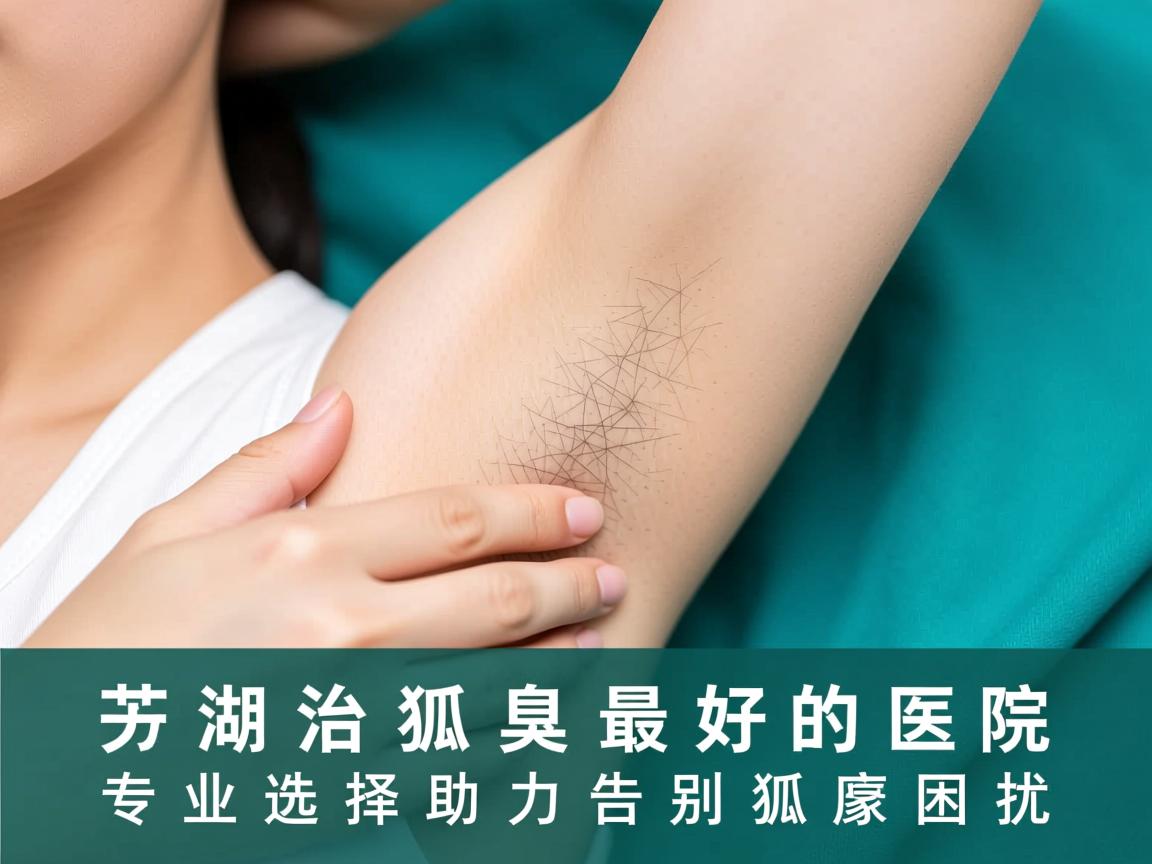 芜湖治狐臭最好的医院，专业选择助力告别狐臭困扰