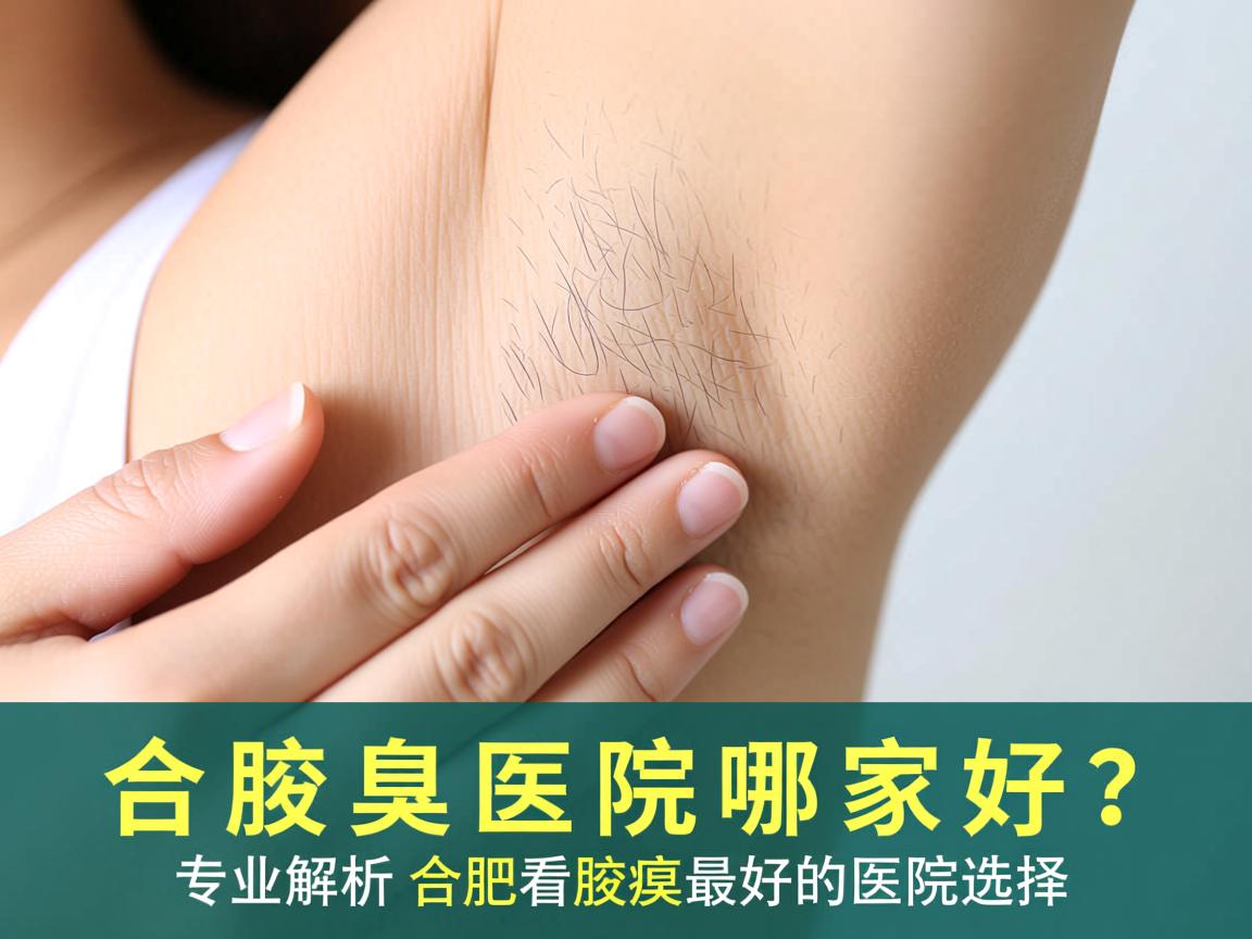 合肥腋臭医院哪家好？专业解析合肥看腋臭最好的医院选择
