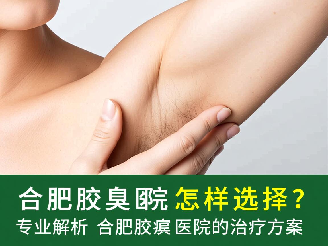 合肥腋臭医院怎样选择？专业解析合肥腋臭医院的治疗方案