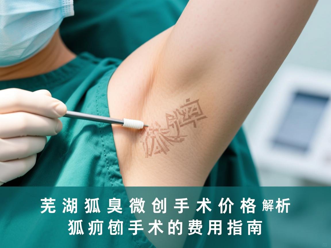芜湖狐臭微创手术价格解析，狐臭微创手术的费用指南
