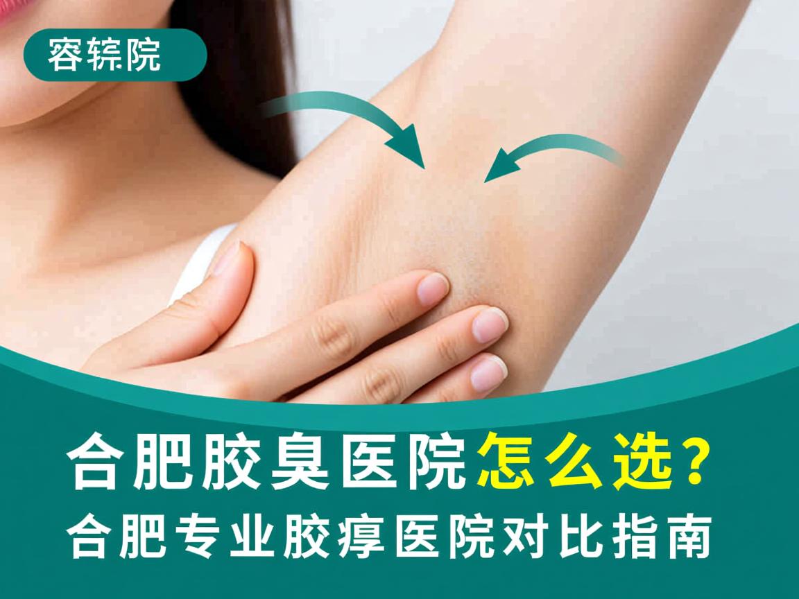 合肥腋臭医院怎么选？合肥专业腋臭医院对比指南