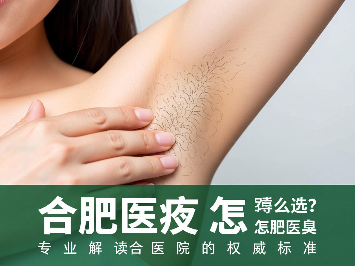 合肥腋臭医院怎么选？专业解读合肥腋臭医院的权威标准
