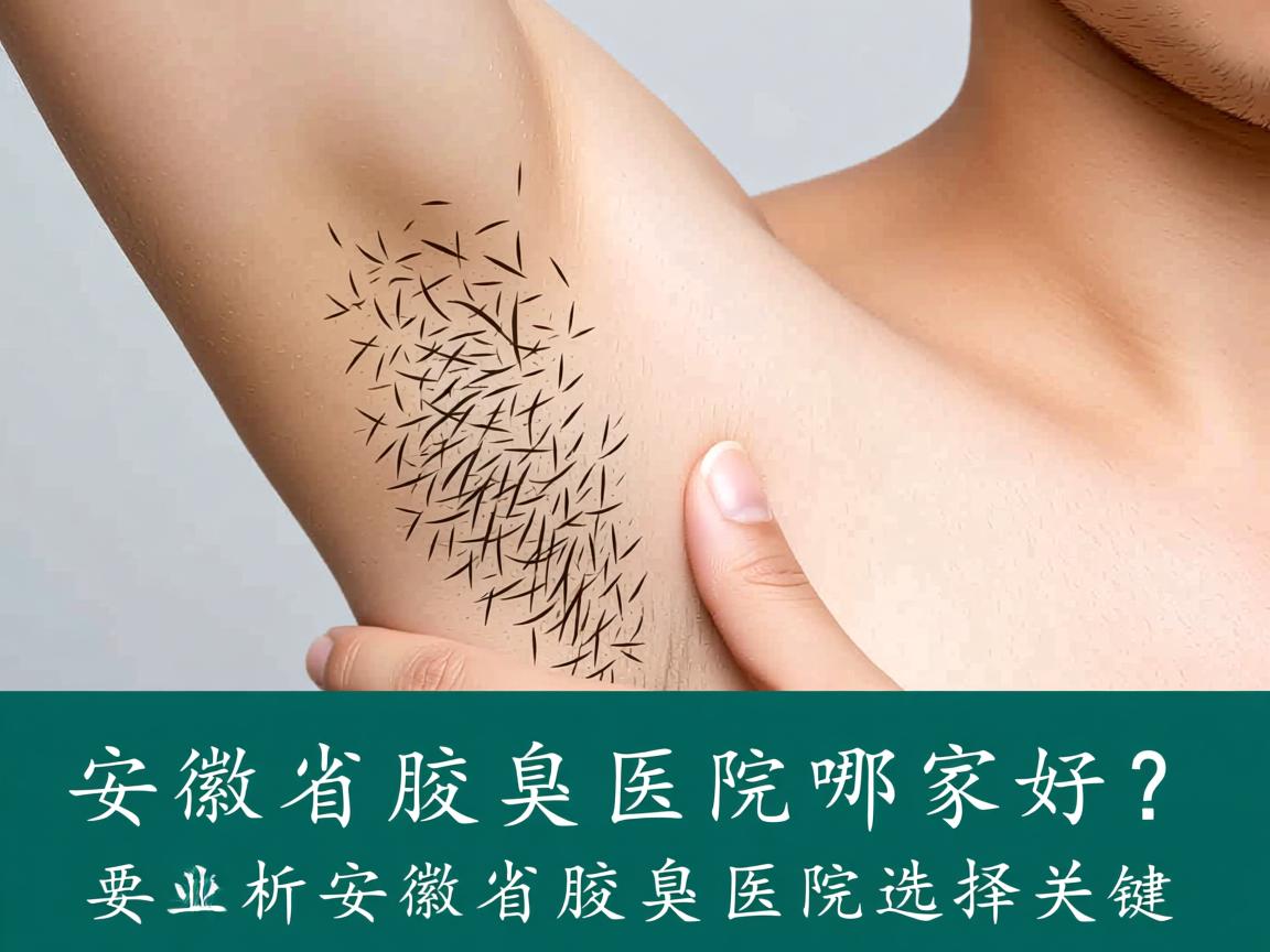 安徽省腋臭医院哪家好？专业解析安徽省腋臭医院选择关键