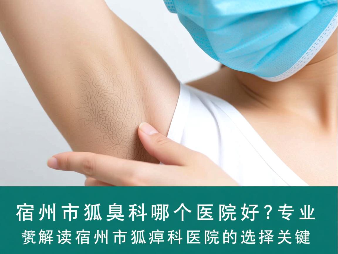 宿州市狐臭科哪个医院好？专业解读宿州市狐臭科医院的选择关键