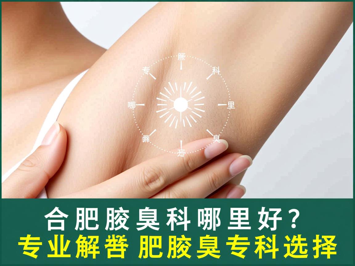 合肥腋臭专科哪里好？专业解析合肥腋臭专科选择