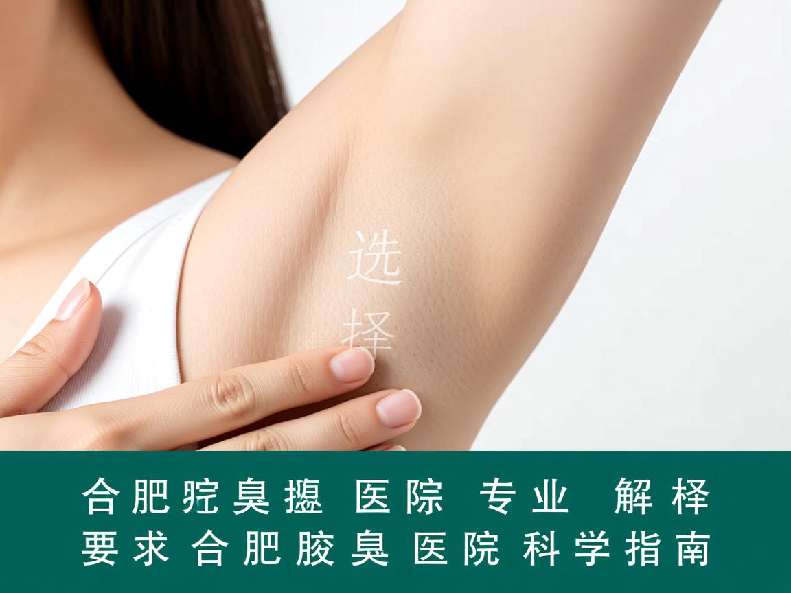 合肥腋臭医院专业解析，选择合肥腋臭医院的科学指南