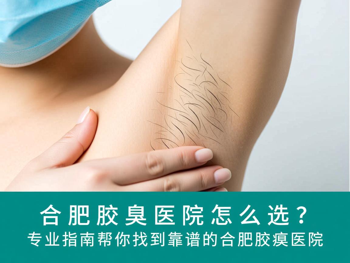 合肥腋臭医院怎么选？专业指南帮你找到靠谱的合肥腋臭医院