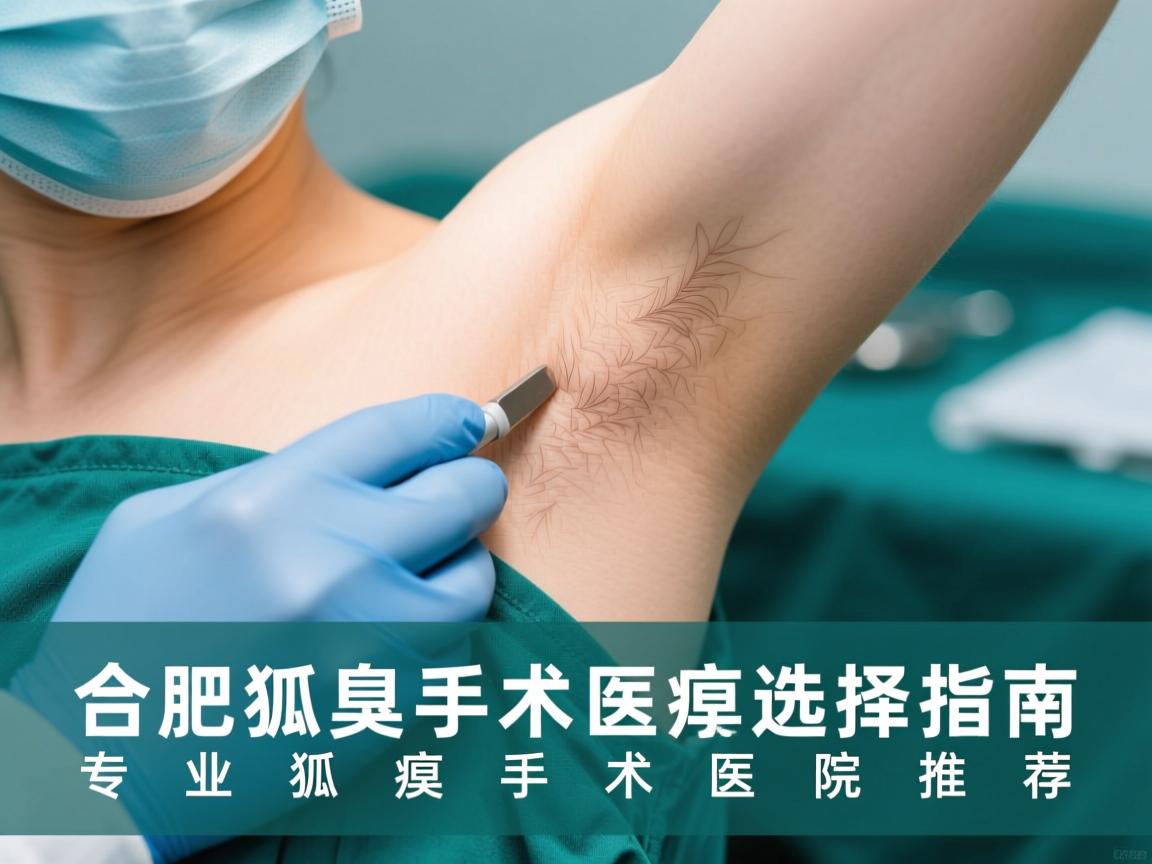 合肥狐臭手术医院选择指南，专业狐臭手术医院推荐