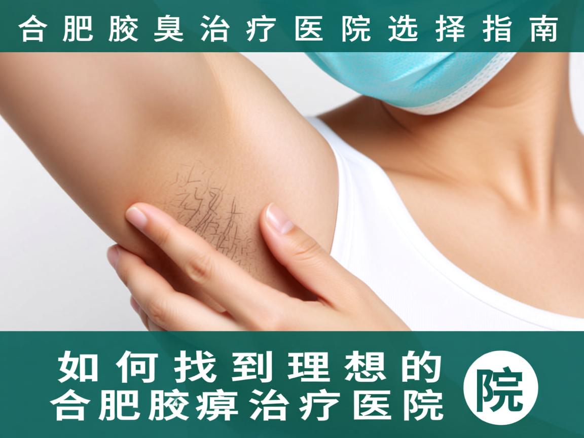 合肥腋臭治疗医院选择指南，如何找到理想的合肥腋臭治疗医院