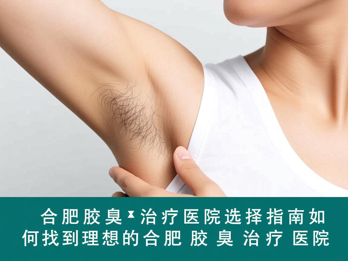 合肥腋臭治疗医院选择指南，如何找到理想的合肥腋臭治疗医院