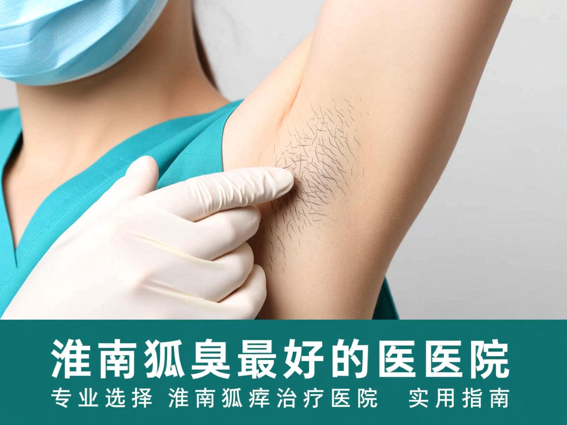 淮南狐臭最好的医院，专业选择淮南狐臭治疗医院的实用指南