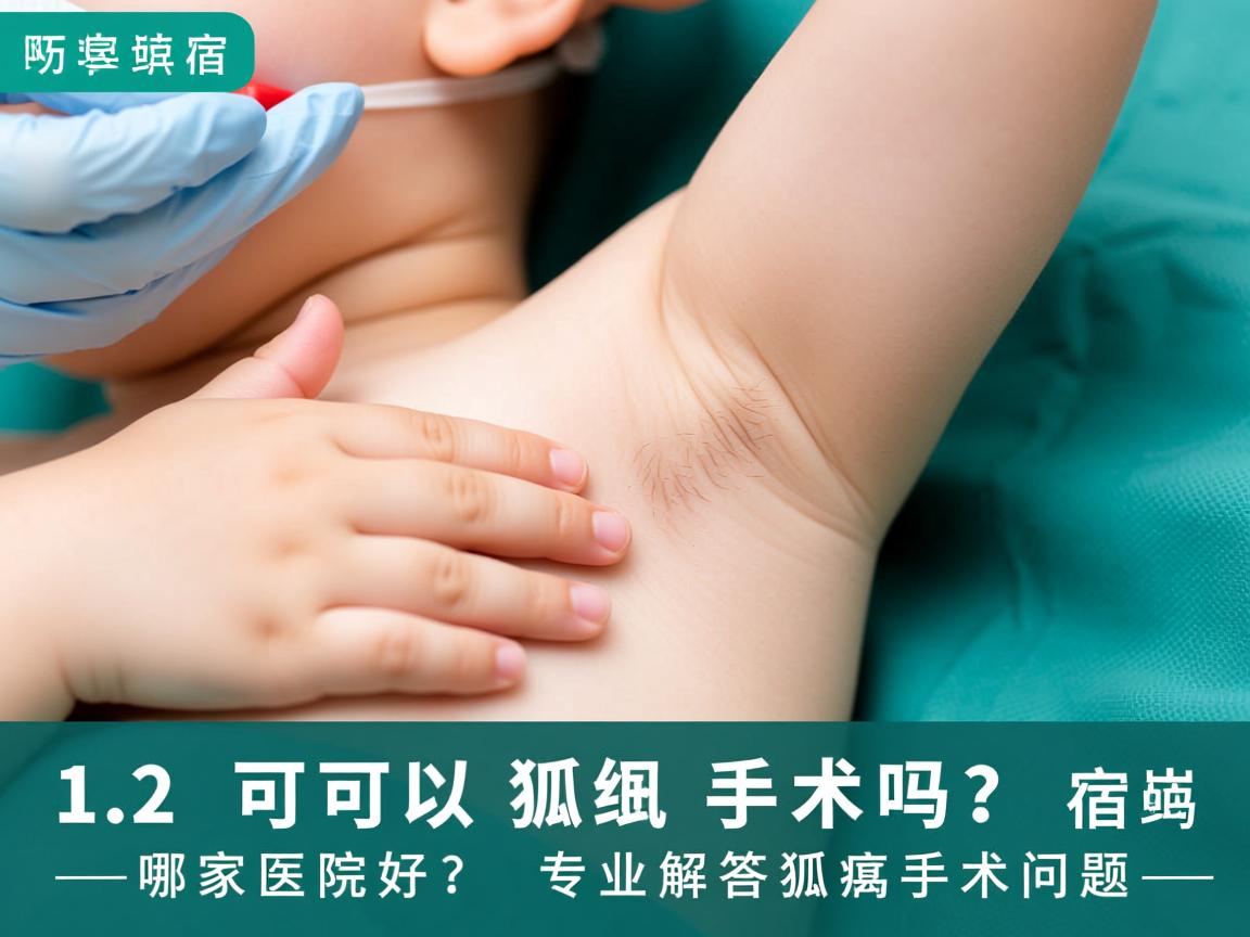 12岁可以狐臭手术吗？宿州哪家医院好？专业解答狐臭手术问题