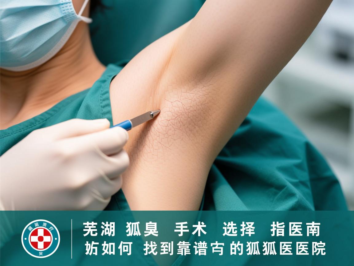 芜湖狐臭手术选择指南，如何找到靠谱的狐臭医院