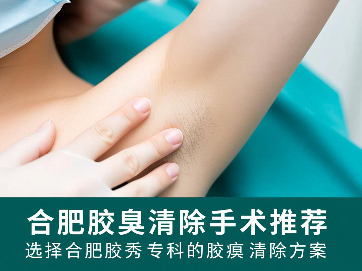 合肥腋臭清除手术推荐，选择合肥腋秀专科的腋臭清除方案