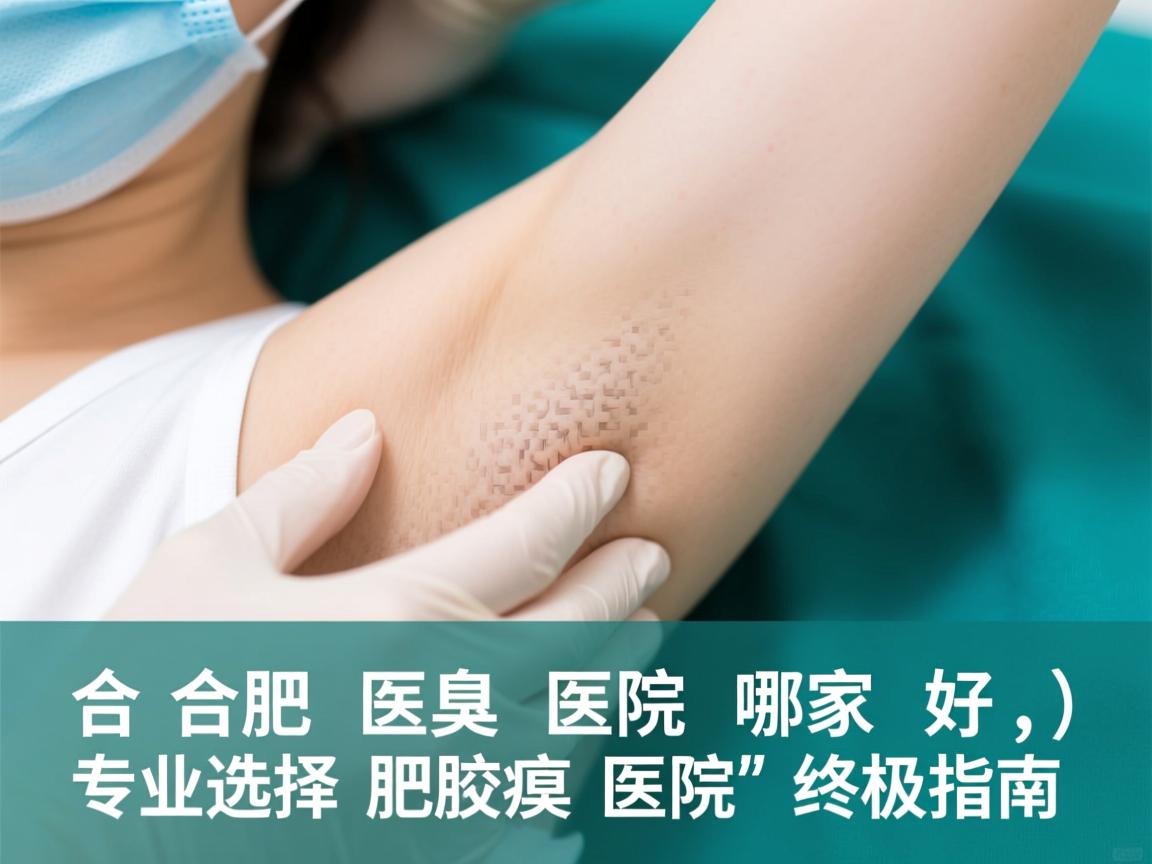 合肥腋臭医院哪家好，专业选择合肥腋臭医院的终极指南