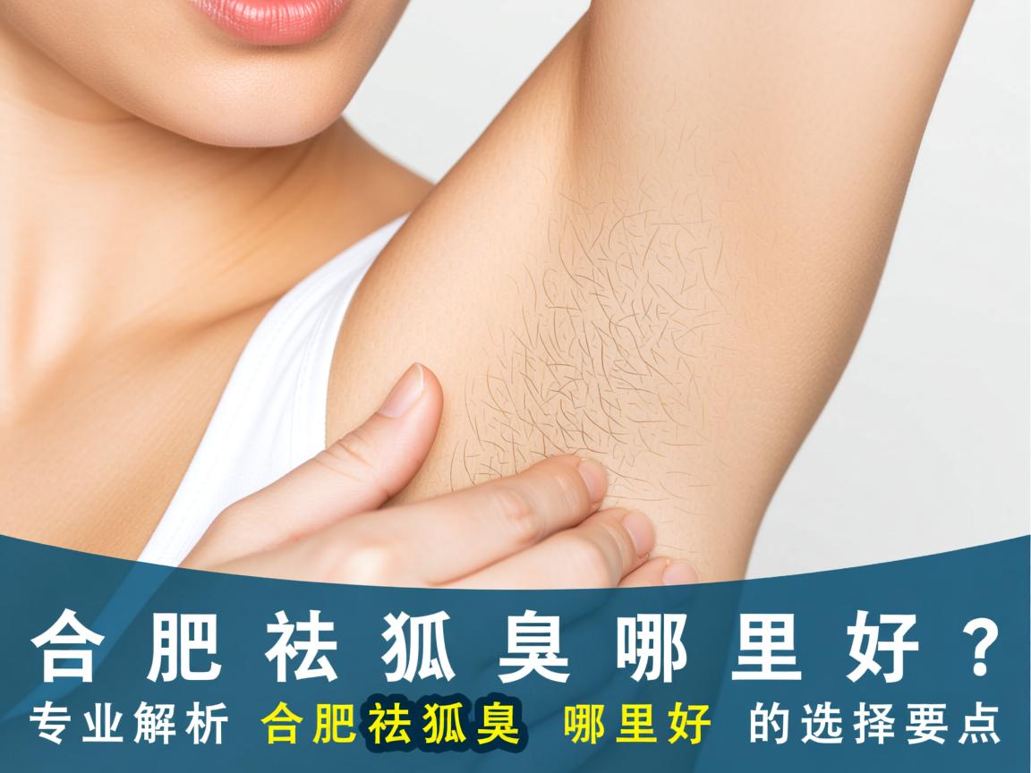 合肥祛狐臭哪里好？专业解析合肥祛狐臭哪里好的选择要点