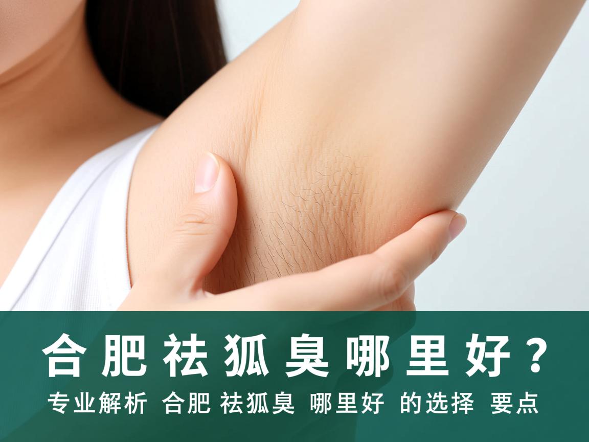 合肥祛狐臭哪里好？专业解析合肥祛狐臭哪里好的选择要点