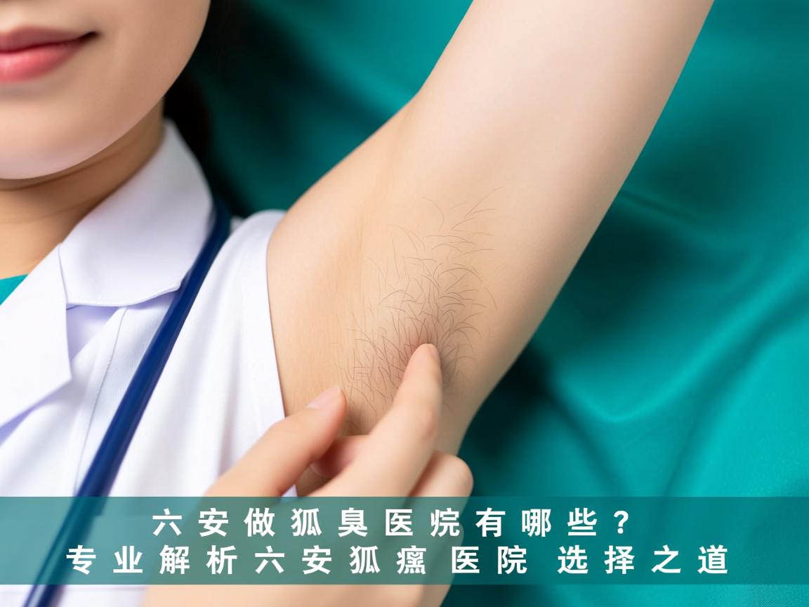 六安做狐臭医院有哪些？专业解析六安狐臭医院选择之道