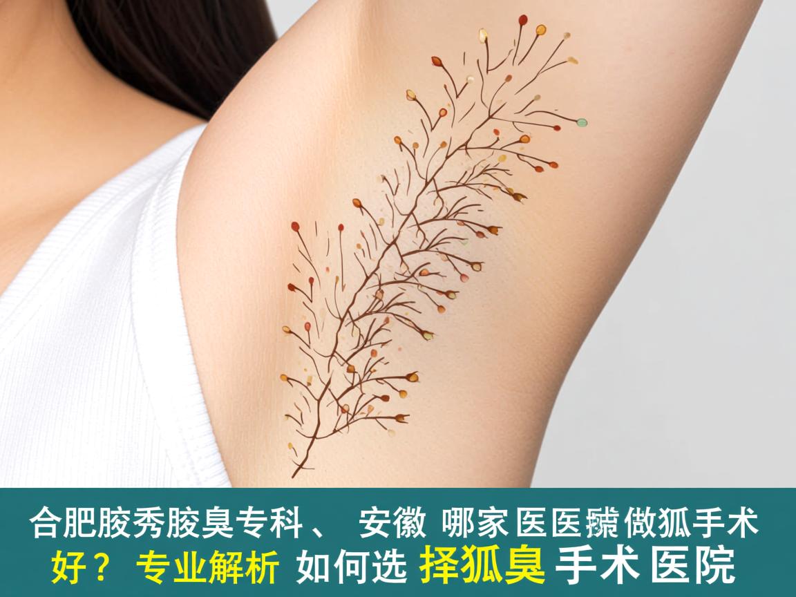 合肥腋秀腋臭专科，安徽哪家医院做狐臭手术好？专业解析如何选择狐臭手术医院