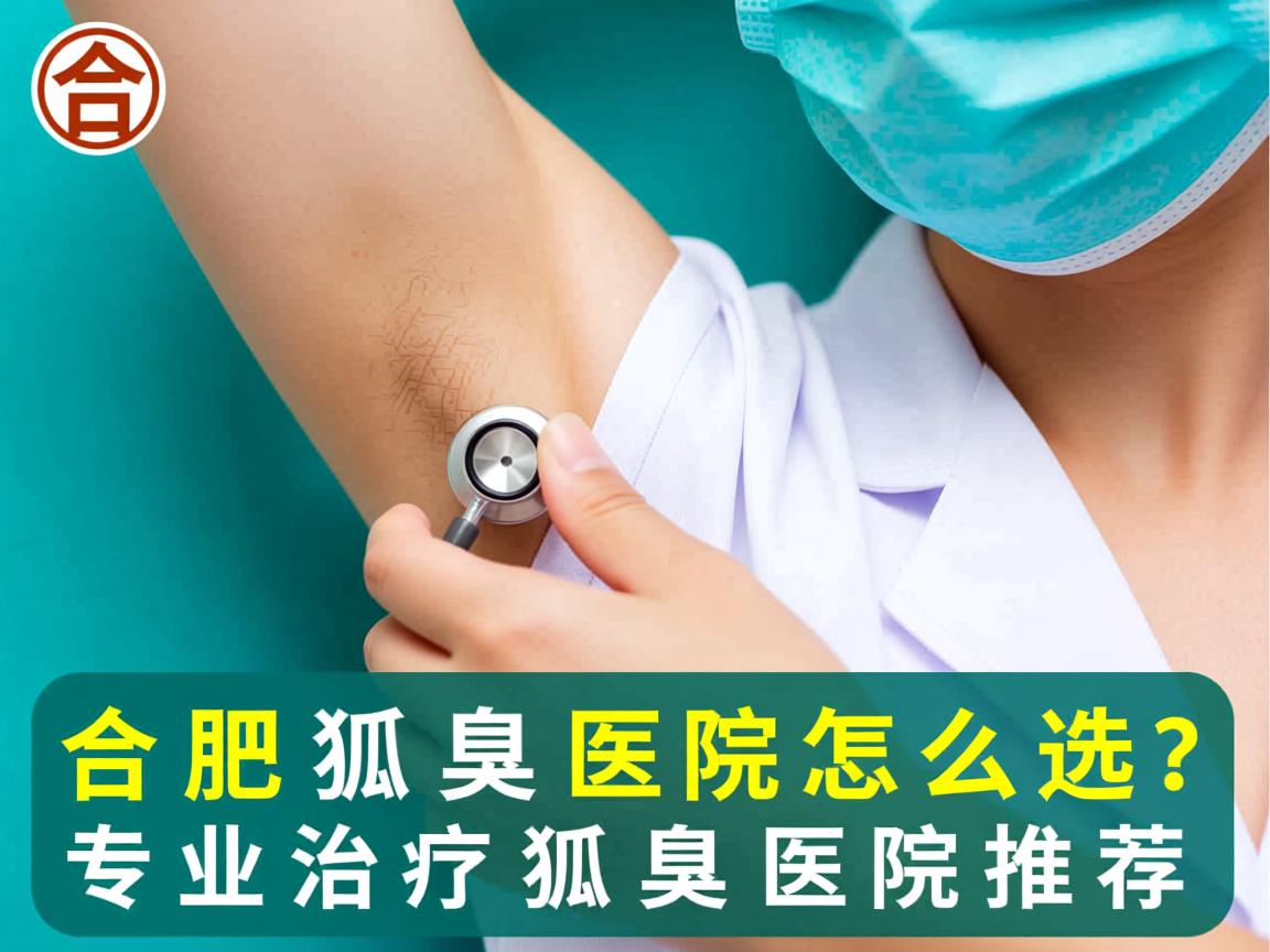 合肥狐臭医院怎么选？专业治疗狐臭的医院推荐