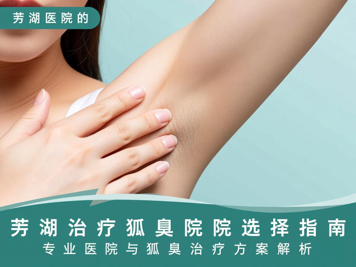 芜湖治疗狐臭的医院选择指南，专业医院与狐臭治疗方案解析