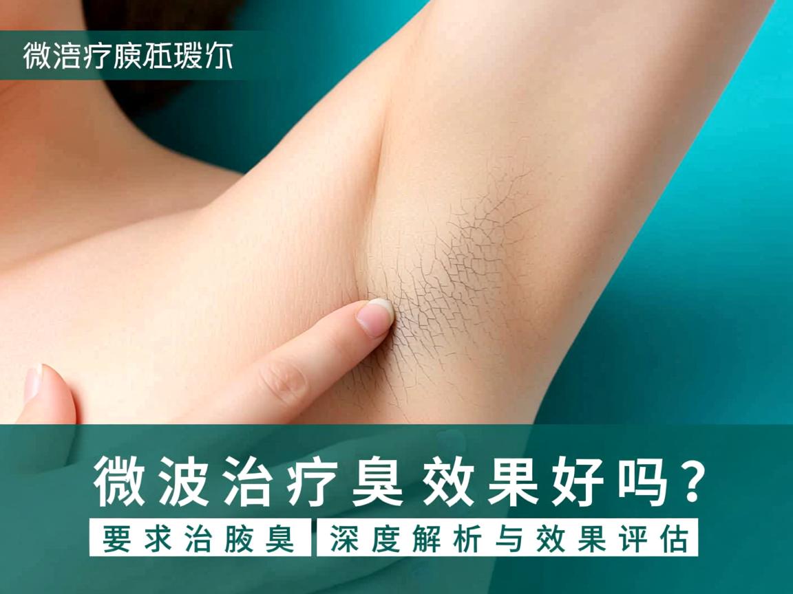 微波治疗腋臭效果好吗？微波治疗腋臭的深度解析与效果评估