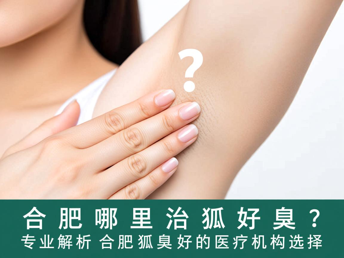 合肥哪里治狐臭好？专业解析合肥狐臭好的医疗机构选择