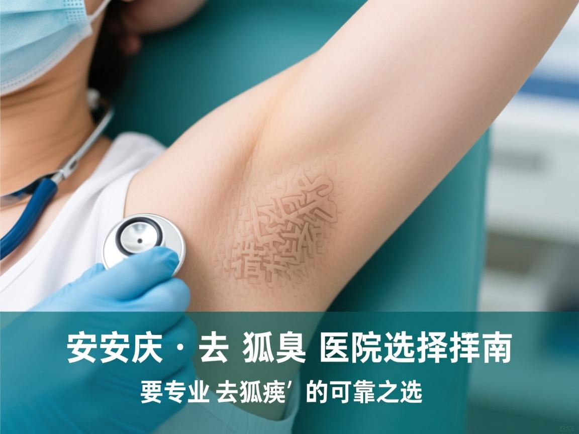 安庆去狐臭医院选择指南，专业去狐臭的可靠之选