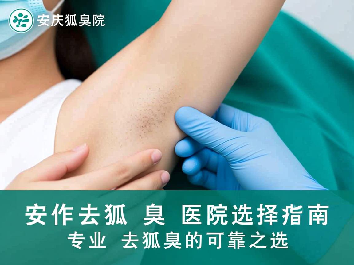 安庆去狐臭医院选择指南，专业去狐臭的可靠之选