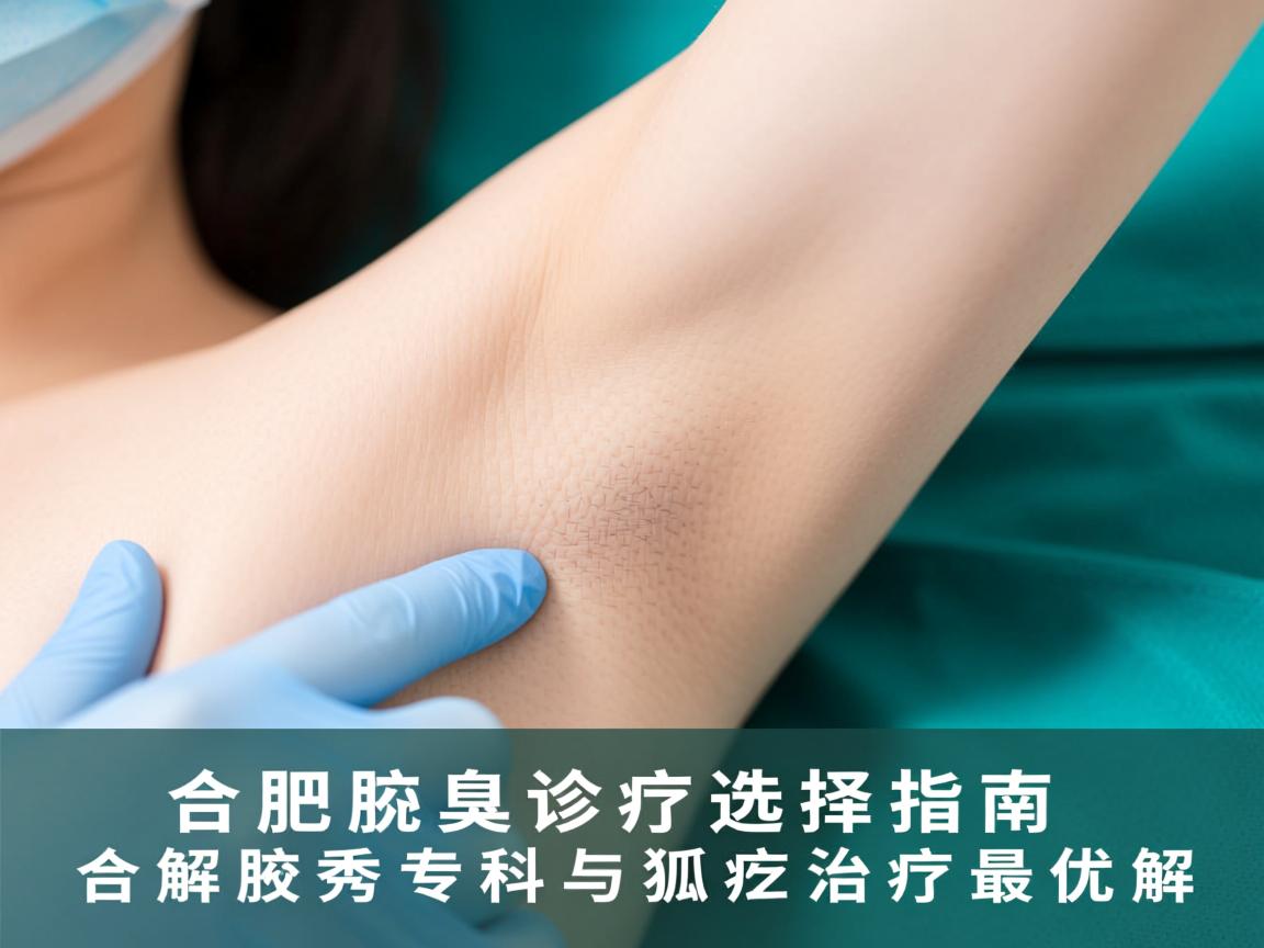 合肥腋臭诊疗选择指南，解析合肥腋秀专科与狐臭治疗最优解