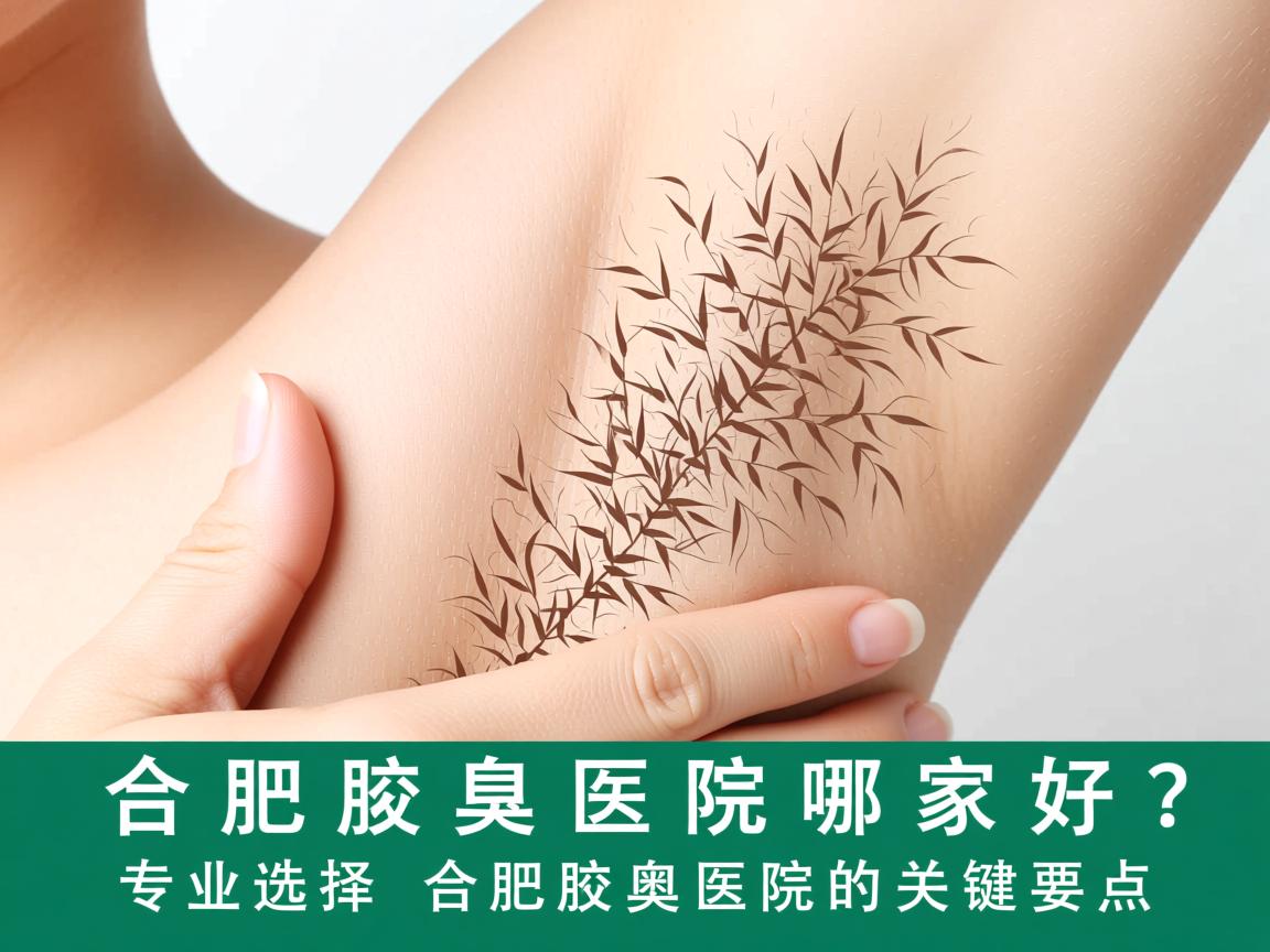 合肥腋臭医院哪家好？专业选择合肥腋臭医院的关键要点
