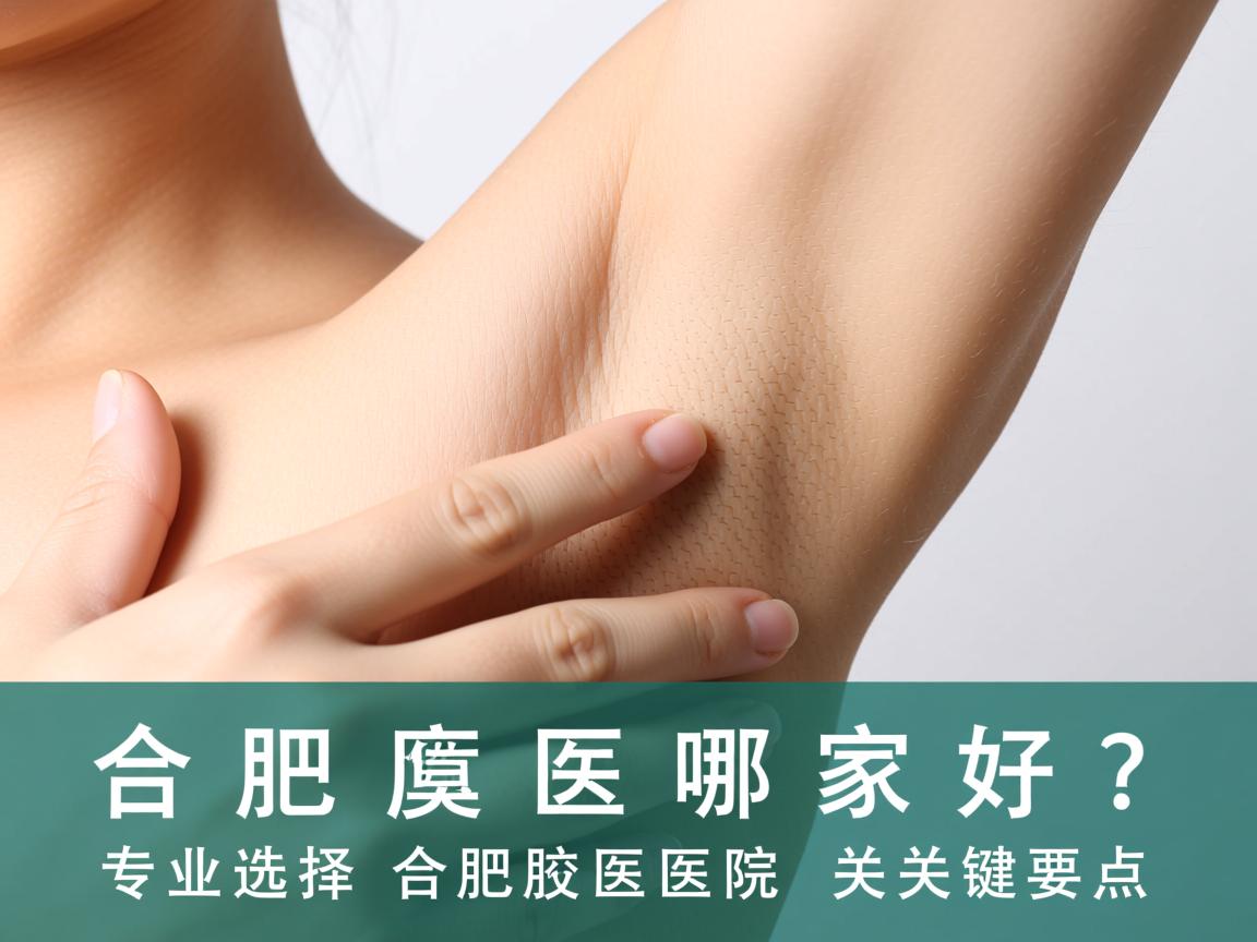合肥腋臭医院哪家好？专业选择合肥腋臭医院的关键要点