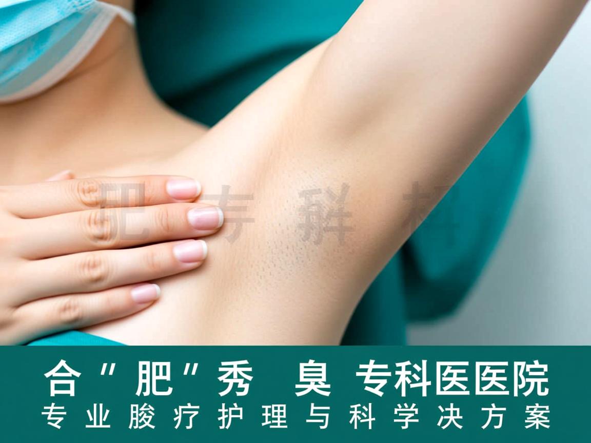 合肥腋秀腋臭专科医院，专业解析腋臭医疗护理与科学解决方案