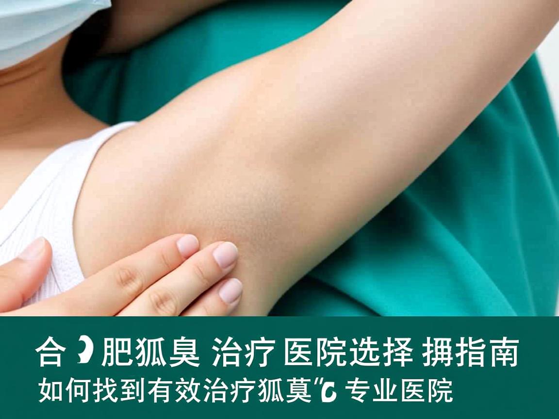 合肥狐臭治疗医院选择指南，如何找到有效治疗狐臭的专业医院