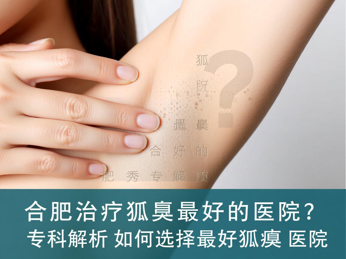 合肥治疗狐臭最好的医院?合肥腋秀专科解析如何选择最好狐臭医院 合肥治疗狐臭最好的医院?合肥腋秀专科解析如何选择最好狐臭医院