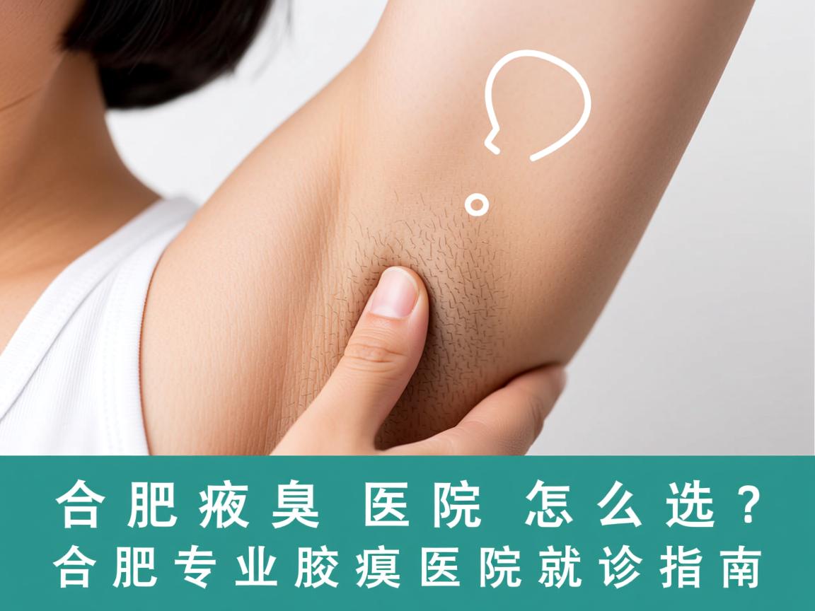 合肥腋臭医院怎么选？合肥专业腋臭医院就诊指南