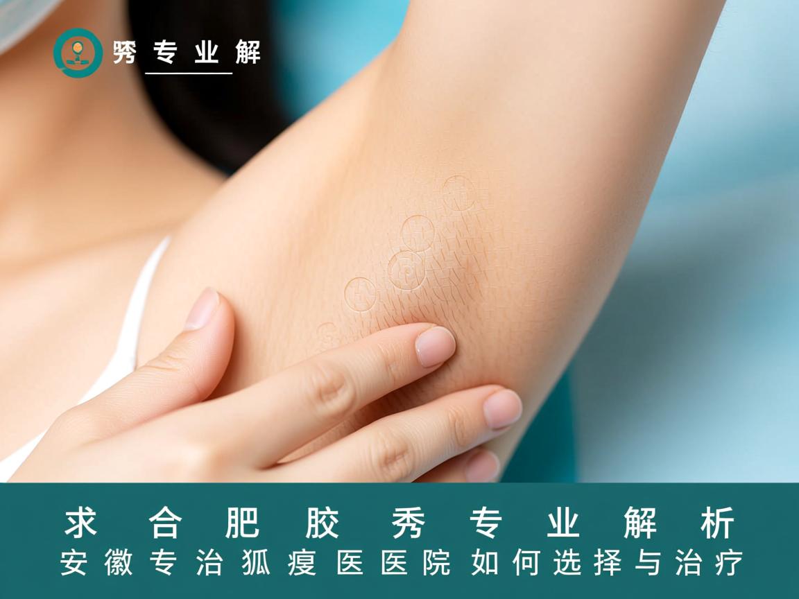 合肥腋秀专业解析，安徽专治狐臭医院如何选择与治疗