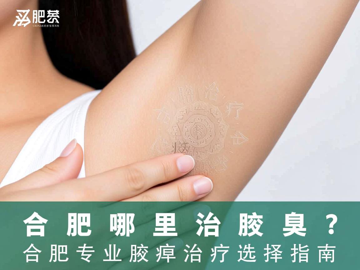 合肥哪里治疗腋臭？合肥专业腋臭治疗选择指南