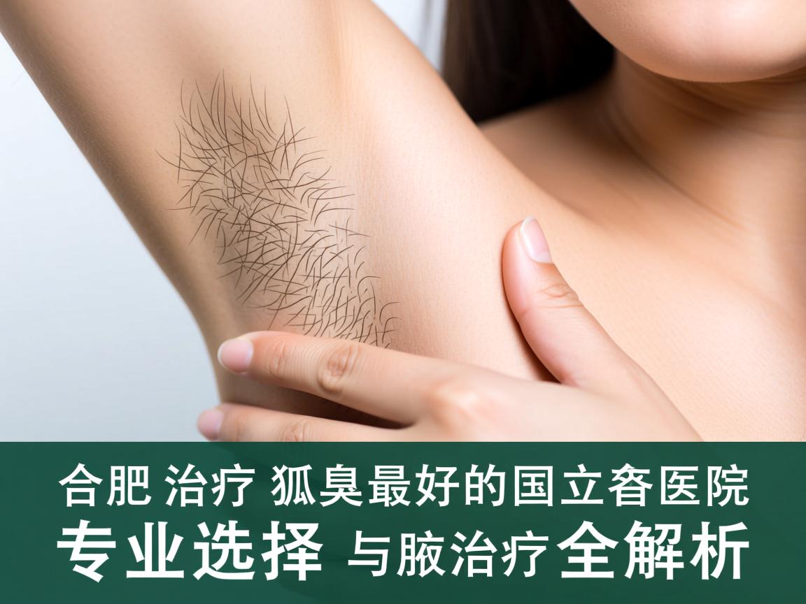 合肥治疗狐臭最好的国立医院，专业选择与腋臭治疗全解析