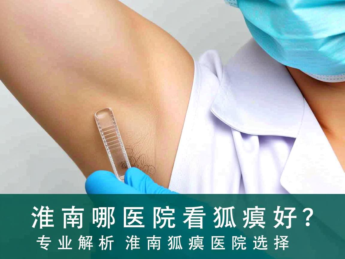 淮南哪家医院看狐臭好？专业解析淮南狐臭医院选择