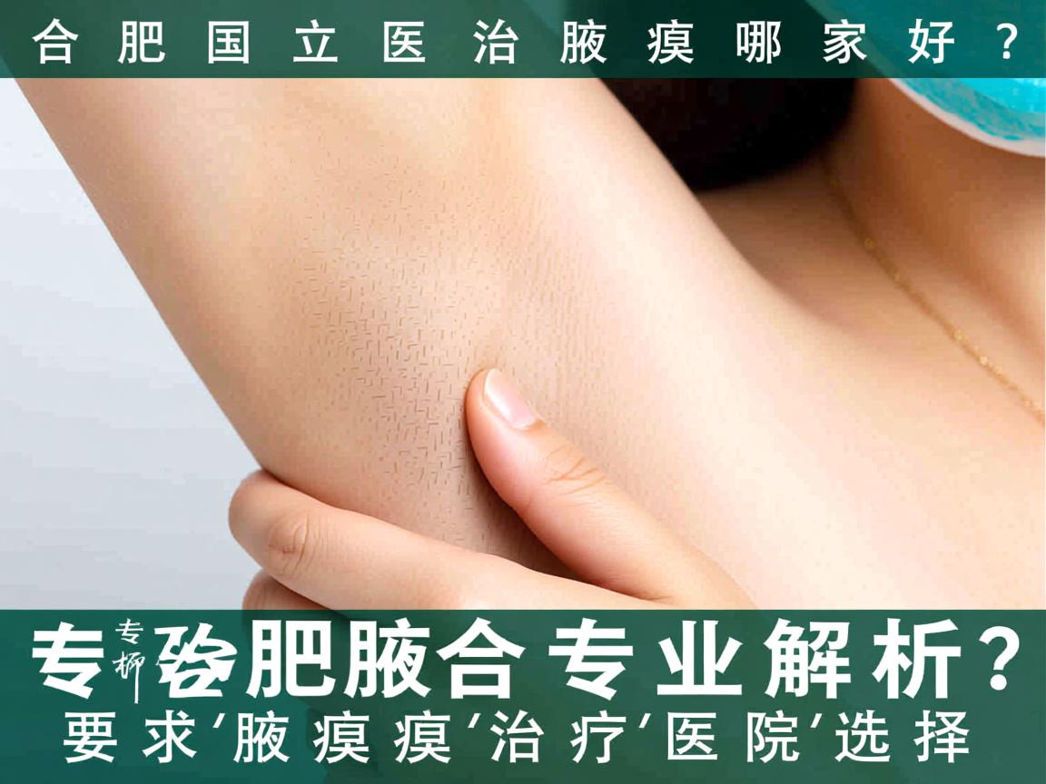合肥国立医院治疗腋臭哪家好?专业解析合肥腋臭治疗医院选择 合肥国立医院治疗腋臭哪家好?专业解析合肥腋臭治疗医院选择
