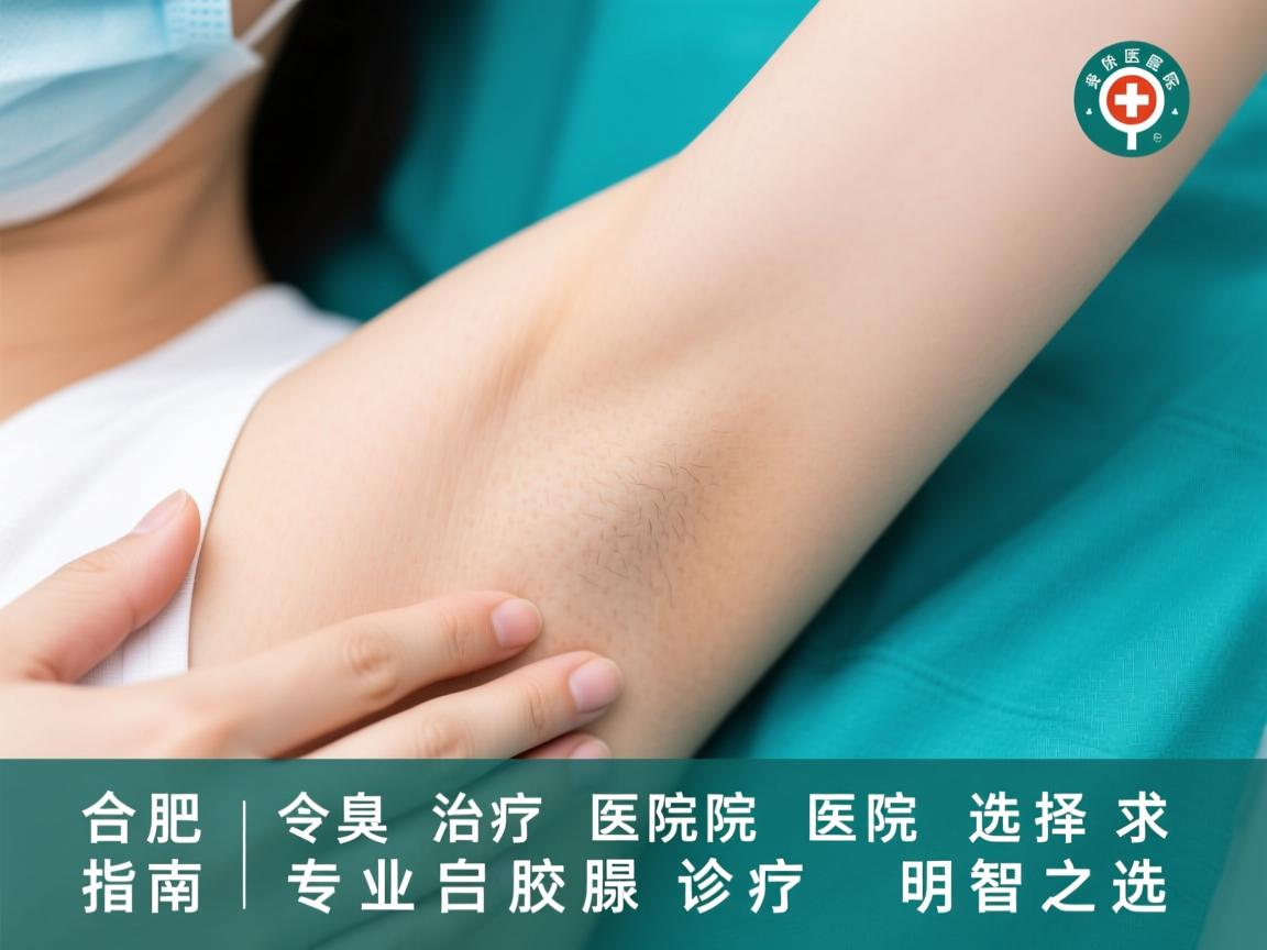 合肥腋臭治疗医院选择指南，专业腋臭诊疗的明智之选