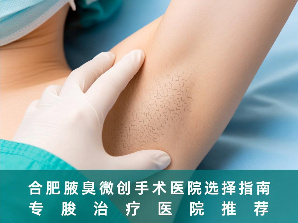 合肥腋臭微创手术医院选择指南,专业腋臭治疗医院推荐 合肥腋臭微创手术医院选择指南,专业腋臭治疗医院推荐