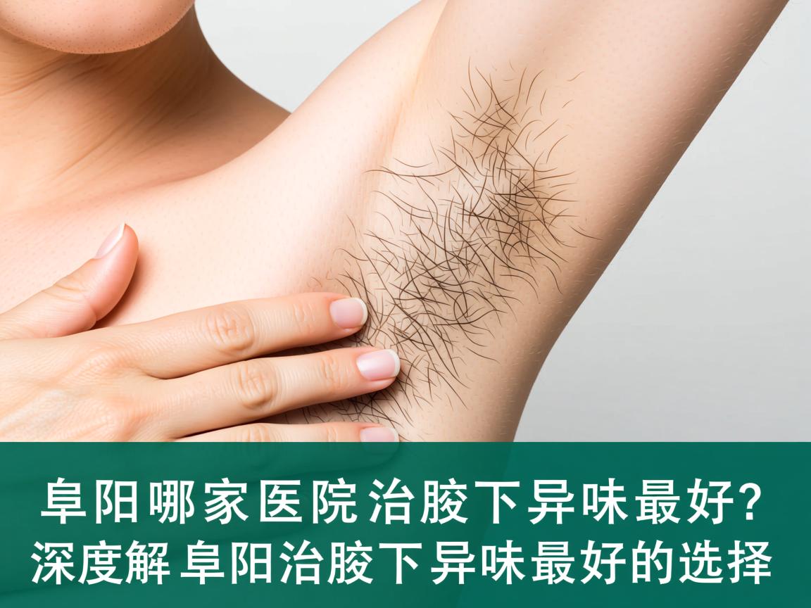 阜阳哪家医院治腋下异味最好？深度解析阜阳治腋下异味最好的选择