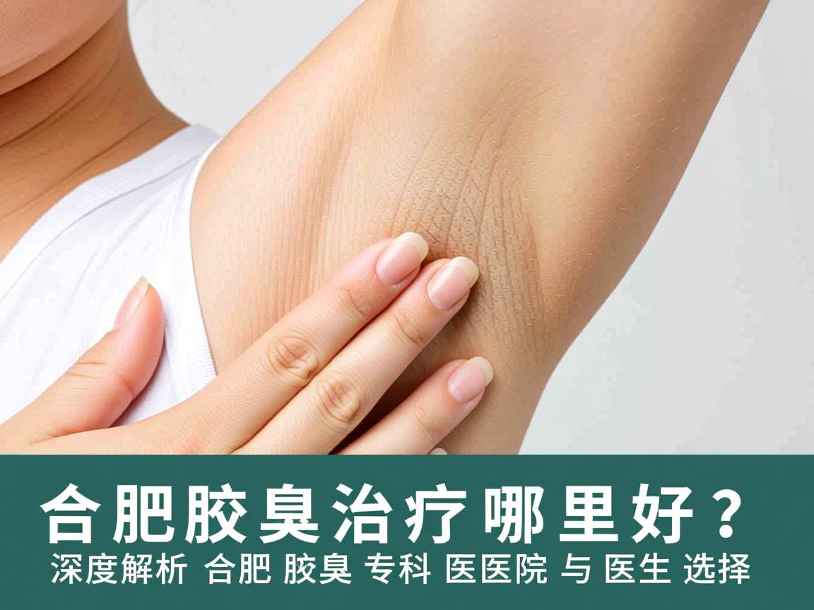 合肥腋臭治疗哪里好？深度解析合肥腋臭专科医院与医生选择