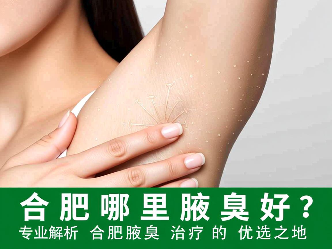 合肥哪里开腋臭好？专业解析合肥腋臭治疗的优选之地