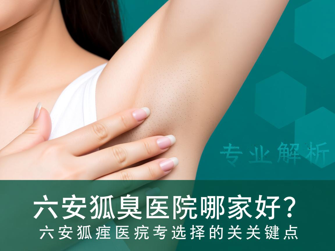 六安狐臭医院哪家好？专业解析六安狐臭医院选择的关键点