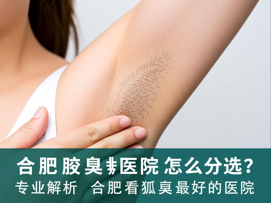 合肥腋臭医院怎么选？专业解析合肥看狐臭最好的医院