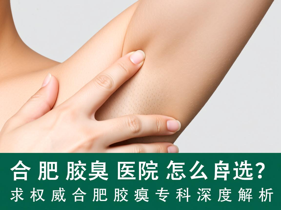 合肥腋臭医院怎么选？权威合肥腋臭专科深度解析