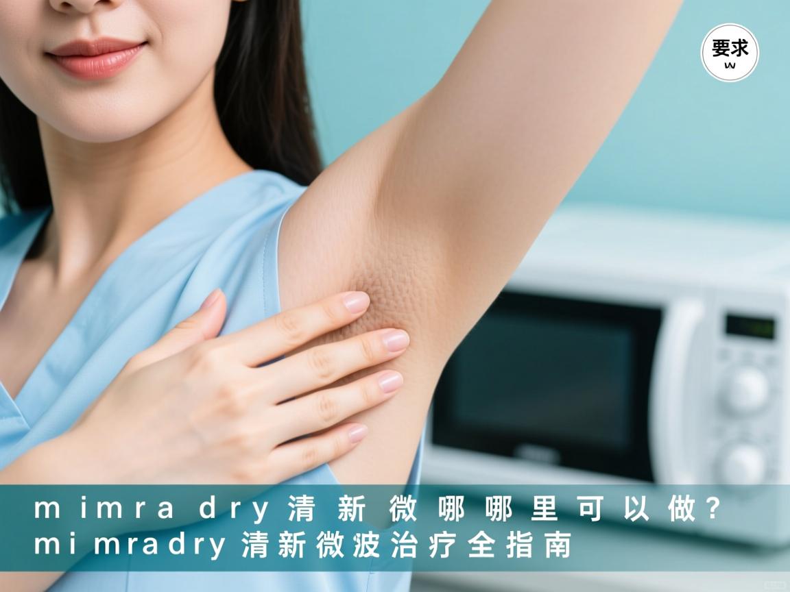 miradry清新微波哪里可以做？miradry清新微波治疗全指南